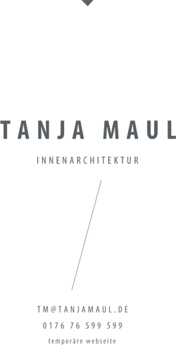 tanja maul innenarchitektur